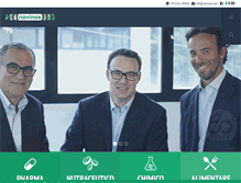 Tablet Screenshot of novinox.com