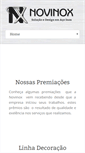 Mobile Screenshot of novinox.ind.br